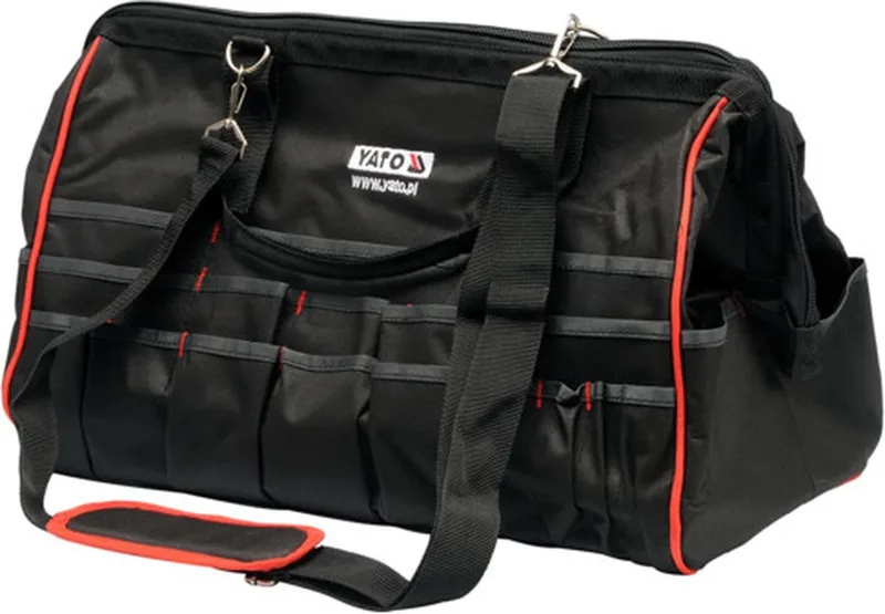 YATO-Gereedschapstas-49x26x34-cm-zwart von Yato, Schwarz – Produktbild