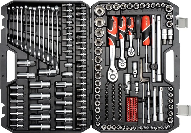 YATO-Ratel-dopsleutel-set-216-delig-YT-38841 van Yato, Zwart – productafbeelding 1 van 6