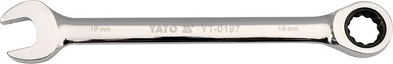 YT-0198 - Ratelsleutel - 17mm - Staal - Ergonomisch by Yato, Chrome – product image