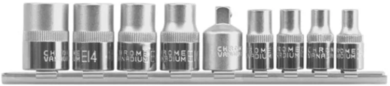 YT-0520 - Torx Dopsleutelset - 9-delig - Chroom-vanadiumstaal - Polijsten en Zandstralen von Yato, Silber – Produktbild