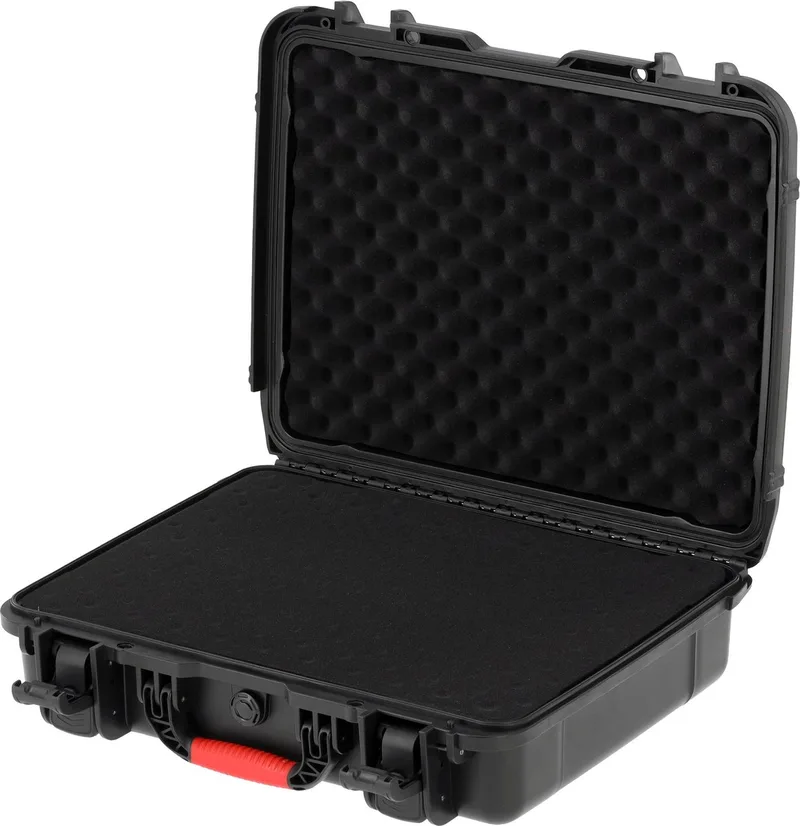 YT-088979 Waterdichte Koffer met Plukschuim – IP67 Hermetische Gereedschapskoffer – Grote Transportkoffer – Kunststof Universele Case – Extra Breed – 52 x 42.5 x 15 cm de Yato, Noir – image du produit