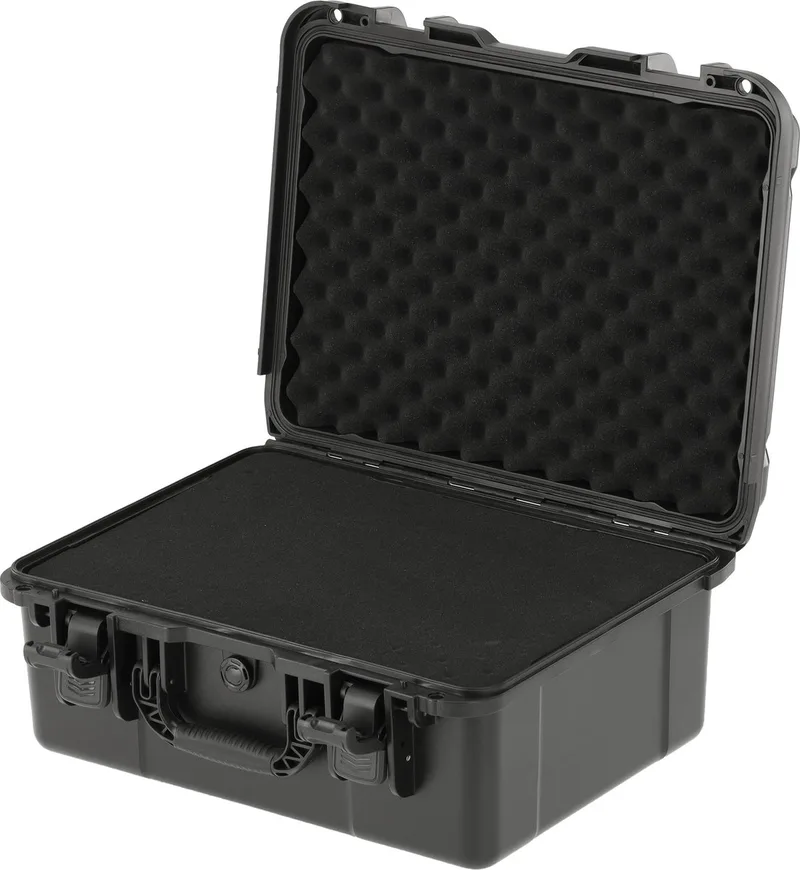 YT-088985 Grote Waterdichte Koffer met Plukschuim – IP67 Hermetische Gereedschapskoffer – Robuuste Transportkoffer – Kunststof Universele Case – Extra Diep – 49.5 x 39.5 x 22.5 cm de Yato, Noir – image du produit