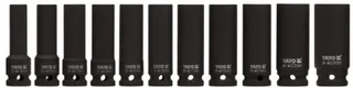 YT-1054 - Slagmoersleutel Set - 1/2 Inch - Lang - 11 Stuks by Yato – product image 1 of 3