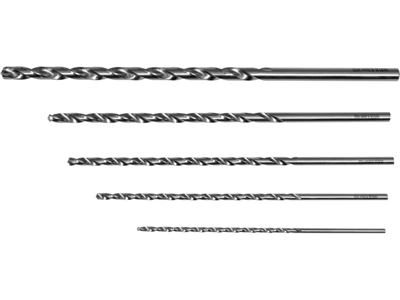 YT-39820 - Lange Metaalboren Set - 3-8mm - 5 stuks - HSS Staal de Yato – image du produit