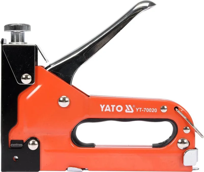 YT-70020 - 3-in-1 Handtacker - Metalen Behuizing - Ergonomische Handgreep by Yato, Black – product image