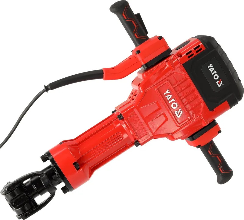YT-82005 Professionele Sloophamer – 2000W – 98 Joule Slagkracht – HEX 28 mm Beitelopname – Heavy Duty Breekhamer met Anti-Vibratiesysteem en 4m Kabel fra Yato – produktbillede