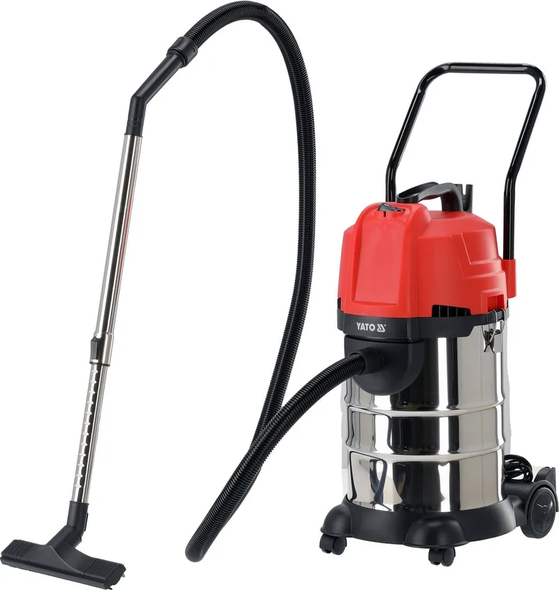 YT-85712 Cycloon Bouwstofzuiger – 1200W – 30L – Nat & Droog – HEPA Filter & Blaasfunctie – Voor Gipsstof, Renovatie & Werkplaats de Yato – image du produit