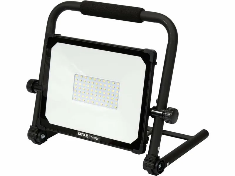 YT Serie - Bouwlamp - 50W - 4750lm - IP65 by Yato, Black, Aluminium – product image