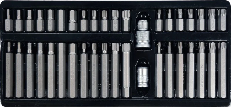YT0400 screwdriver bit 38 pc(s) van Yato, Kleurloos – productafbeelding