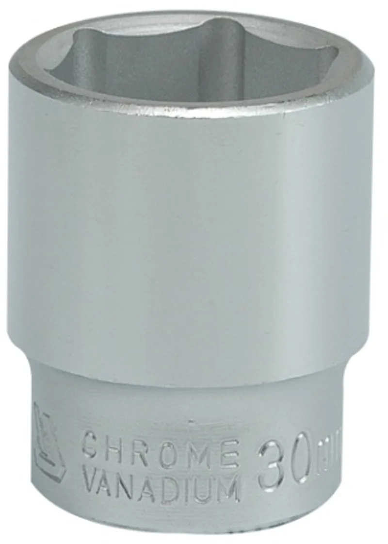 Zeskantige Dopsleutel - 3/4" - 30mm - CrV Staal by Yato, Silver – product image