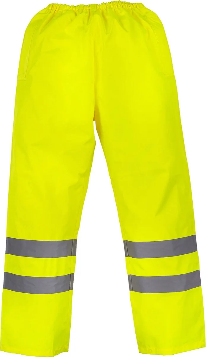 Ademende regenbroek Hi-Vis Soft Flex YHVS451 - Hi Vis Yellow fra Yoko, Hi Vis Yellow, S – produktbillede