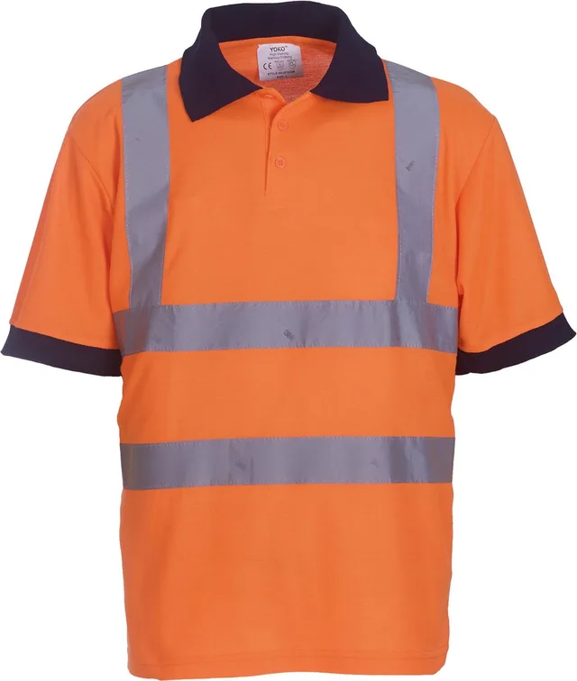 High Visibility Short Sleeve Polo Shirt YHVJ210