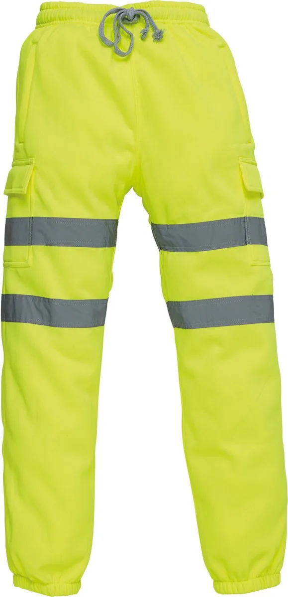 Jogging Trousers YHV016T - Hi Vis Yellow de Yoko, Hi Vis Yellow, L – image du produit