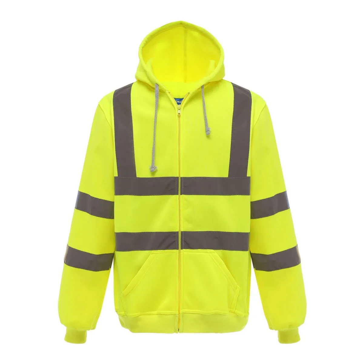 RWS vest met rits 3XL von Yoko, Gelb – Produktbild