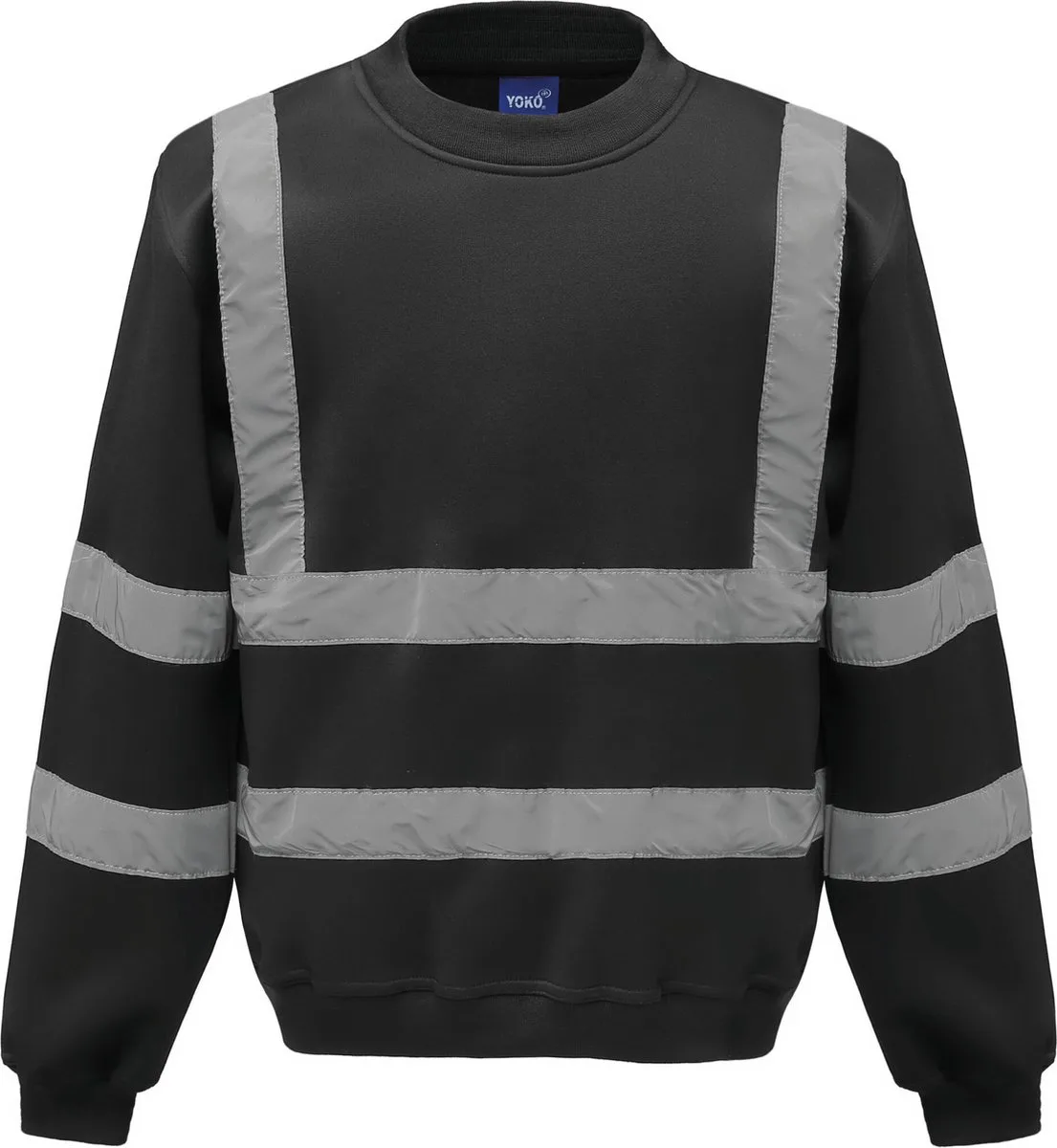 Signalisatie Sweatshirt YHVJ510 - Black fra Yoko, Sort, S – produktbillede